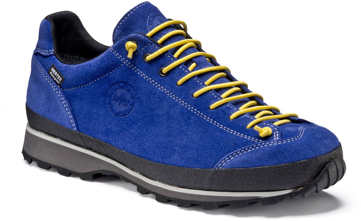 Lomer Bio Naturale Low MTX Wandelschoenen Alive Suède 50082.A.21 Blauw