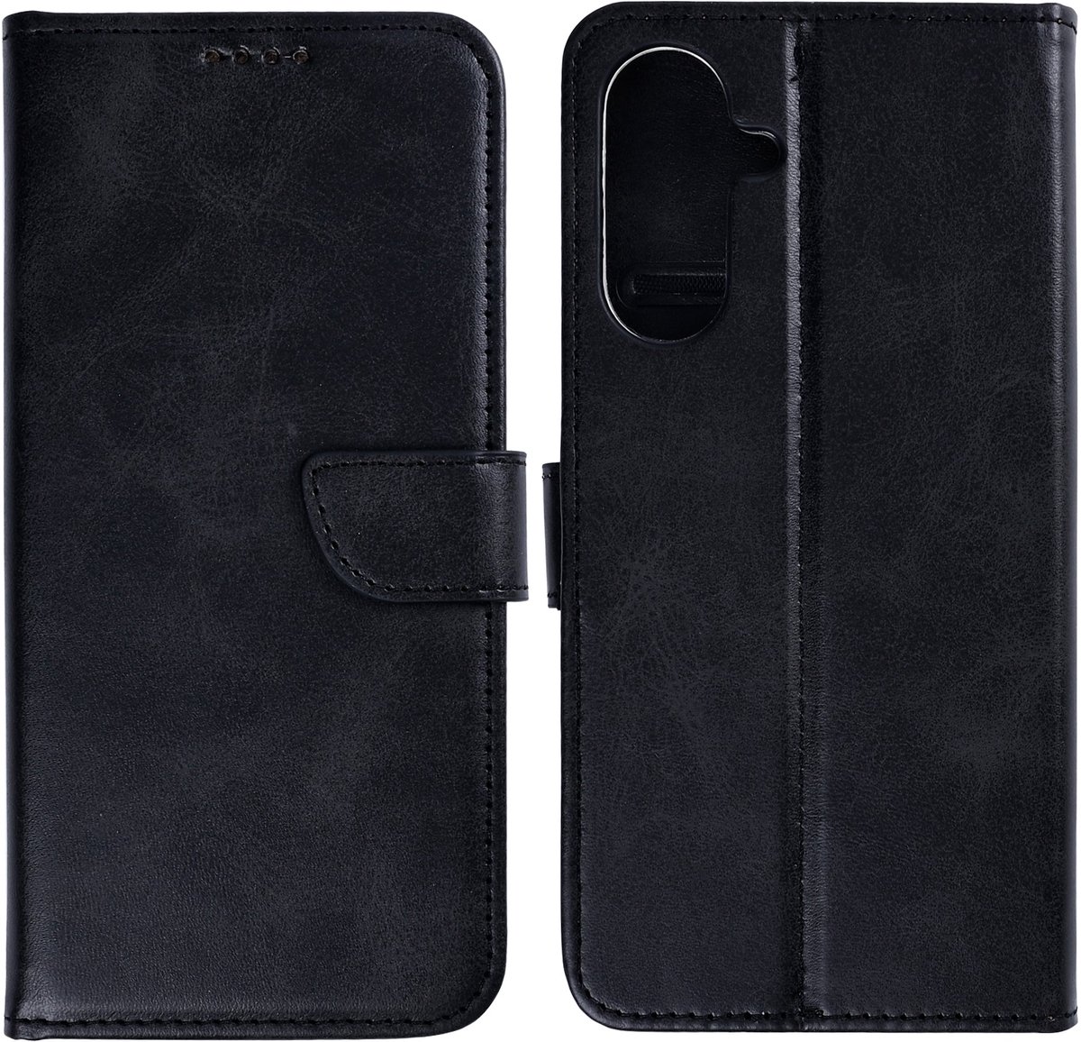 Rixus Bookcase For Samsung Galaxy S26 Plus Black