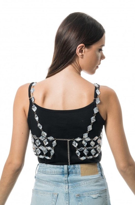 Festival Clear Diamonds Top Femme