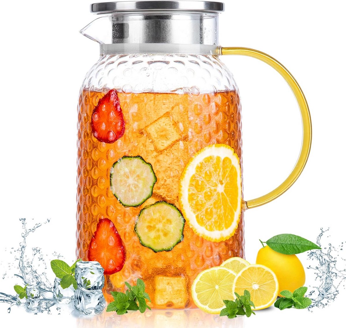Grote Waterkan 1500ML met Handvat en Tuit