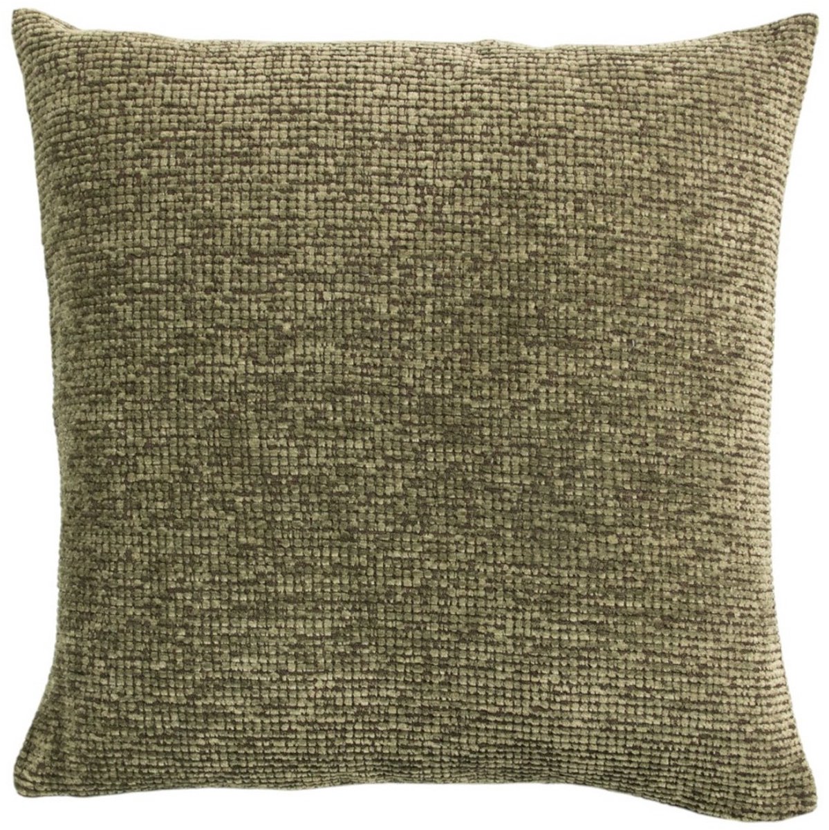 Linen & More Kussen Duchess rib groen 45x45cm