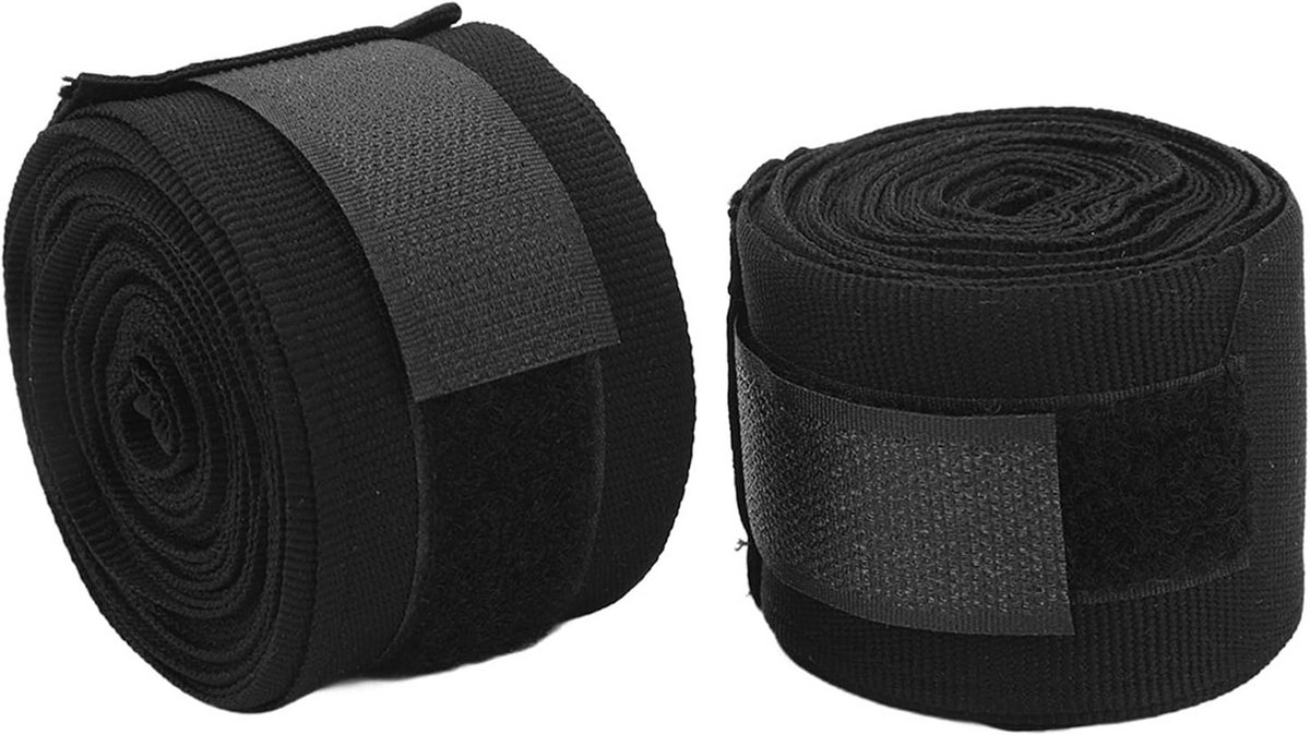 Set van 2 Katoenen Bokshandschoenen Bandages 5 Meter Voor Kickboksen en Muay Thai