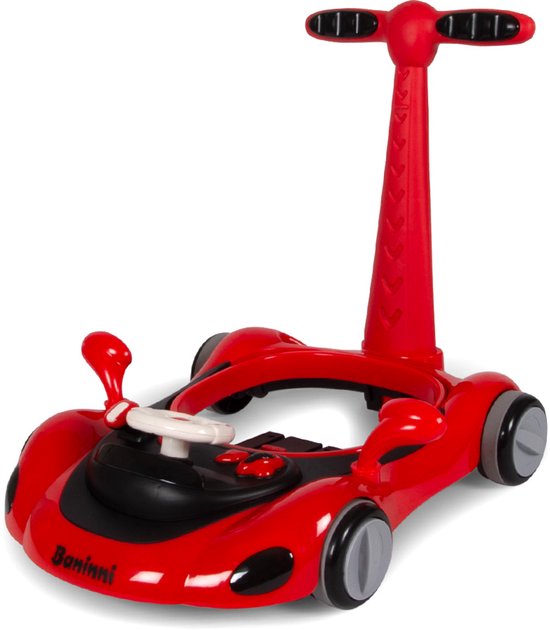 Baninni Loopstoel Mano 5-in-1 Rood van Merkloos — afbeelding 5