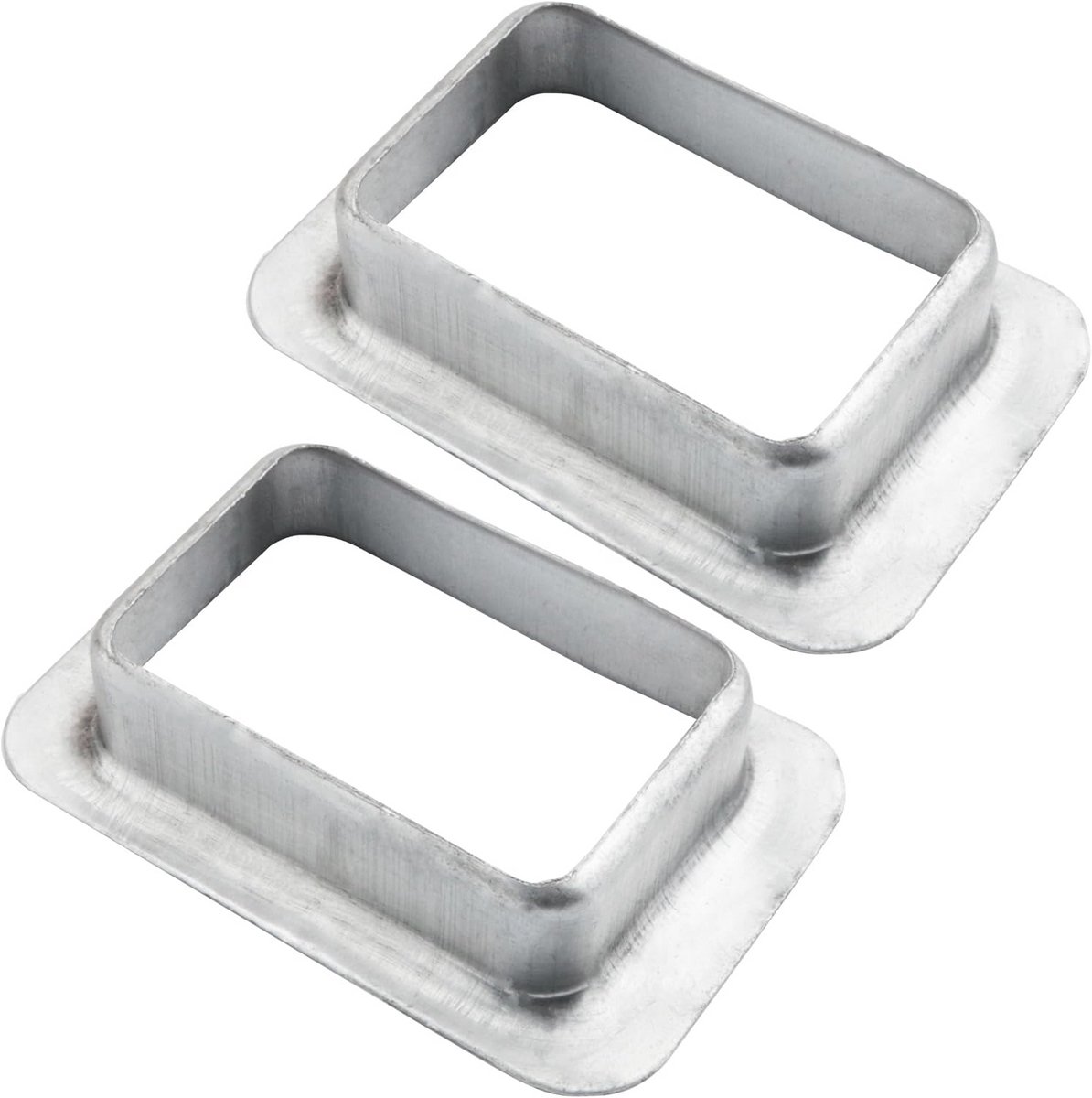 Regengoot Verbindingsstukken Aluminium Zilver K-Vorm