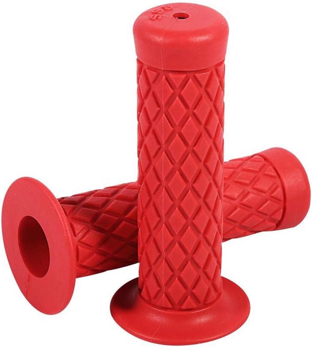 Universele Vintage Rubberen Handvatten voor Motorfiets en Crossmotor 22mm