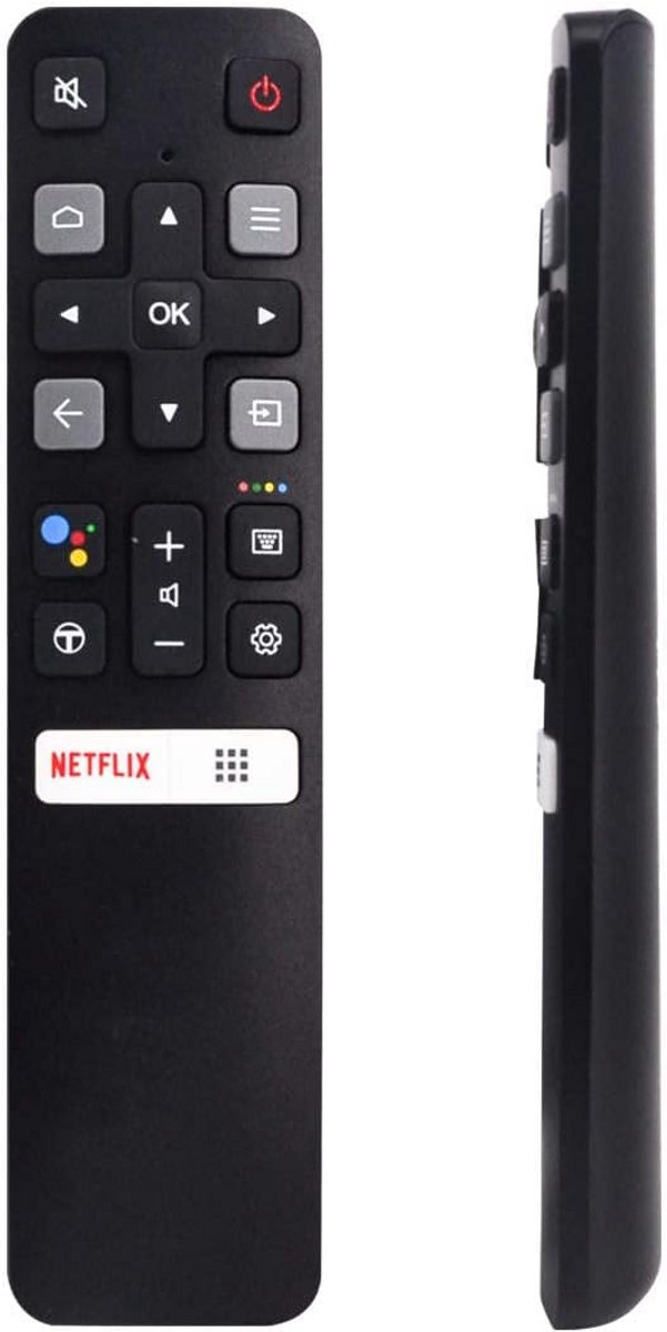 Universele Vervangende Afstandsbediening voor TCL Android Smart TV Modellen