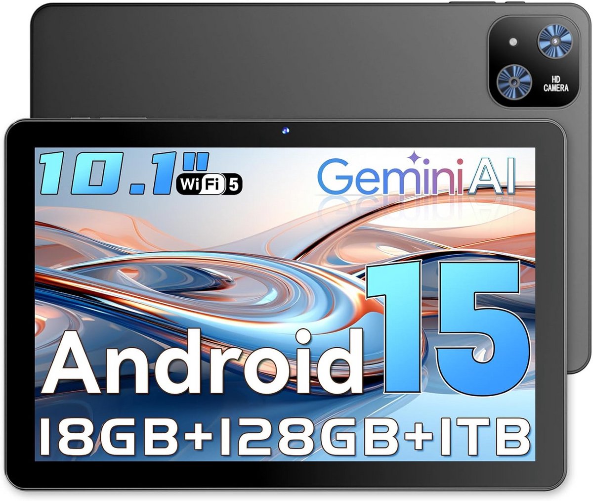 10 Inch Android Tablet met 18GB RAM en 1TB Uitbreidbaar Geheugen
