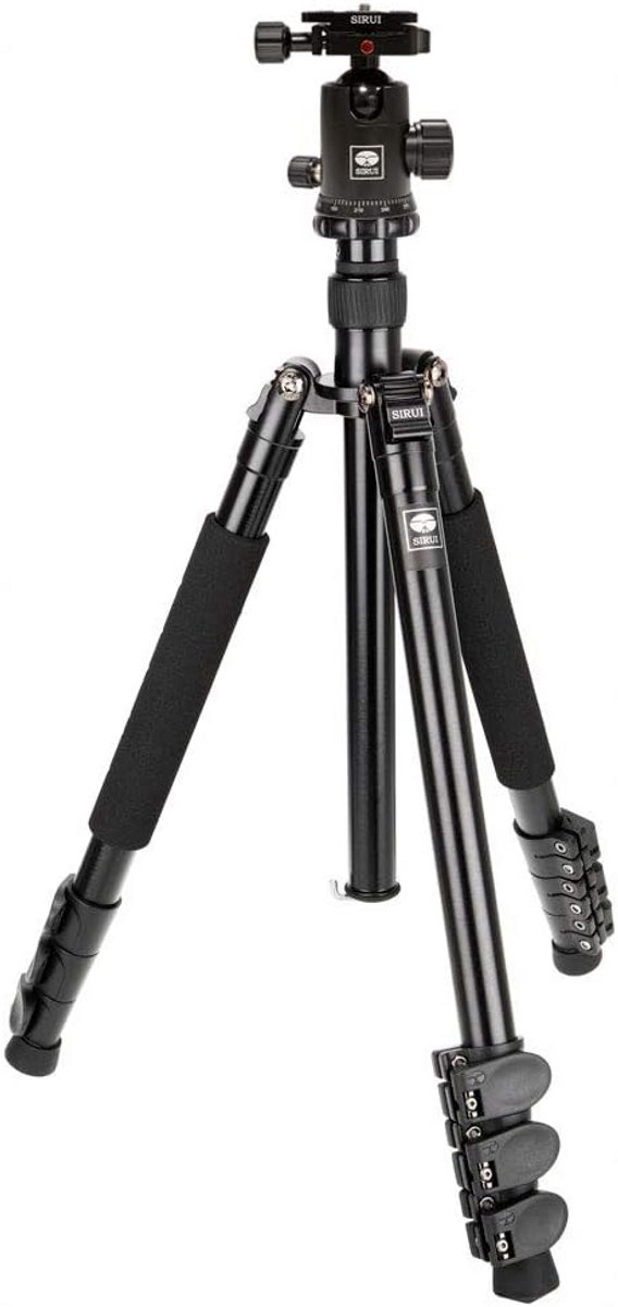 Lichtgewicht Aluminium Statief met Kogelkop voor Foto en Video