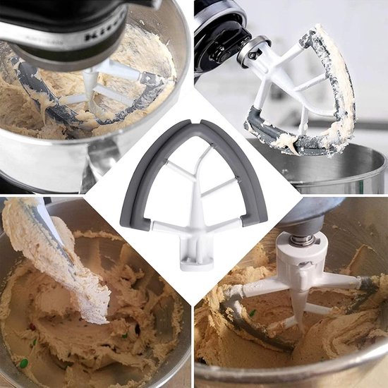 Randklopper voor Keukenmachine 4.5-5QT - Flexibele Mixeraccessoire van KitchenAid — afbeelding 3
