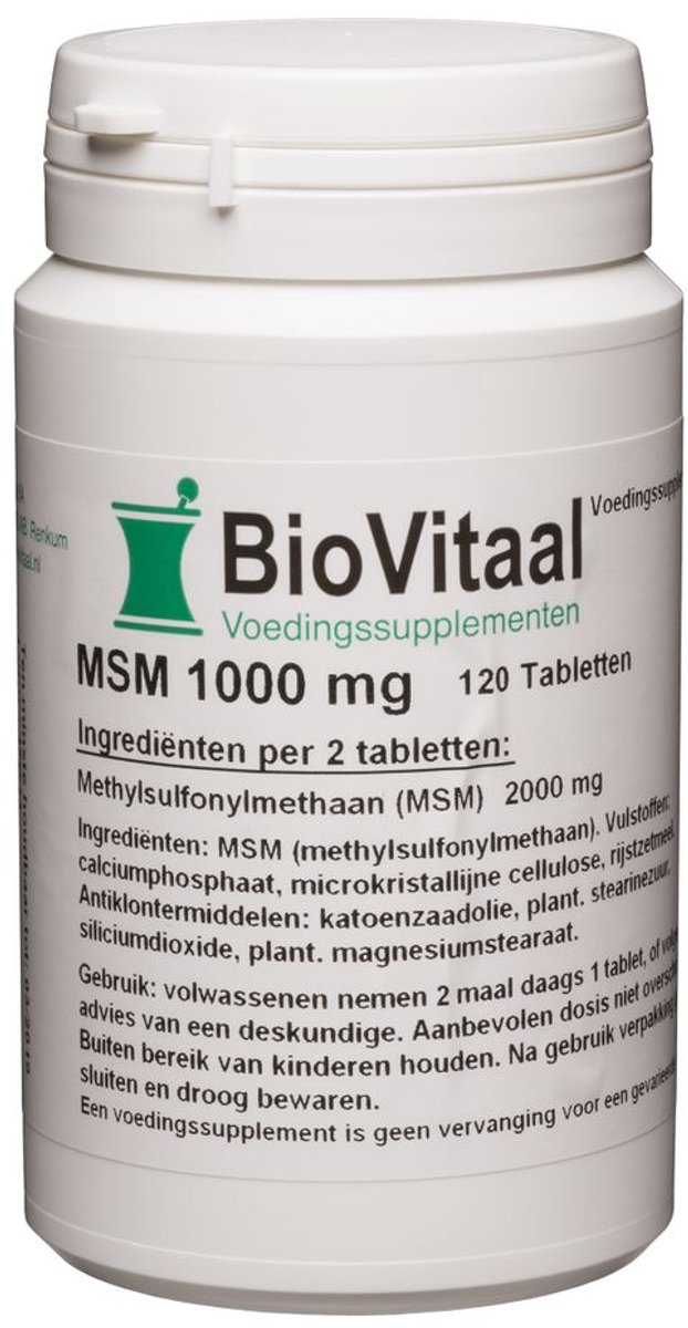 Bol.com BIOVITAAL MSM 1000 aanbieding