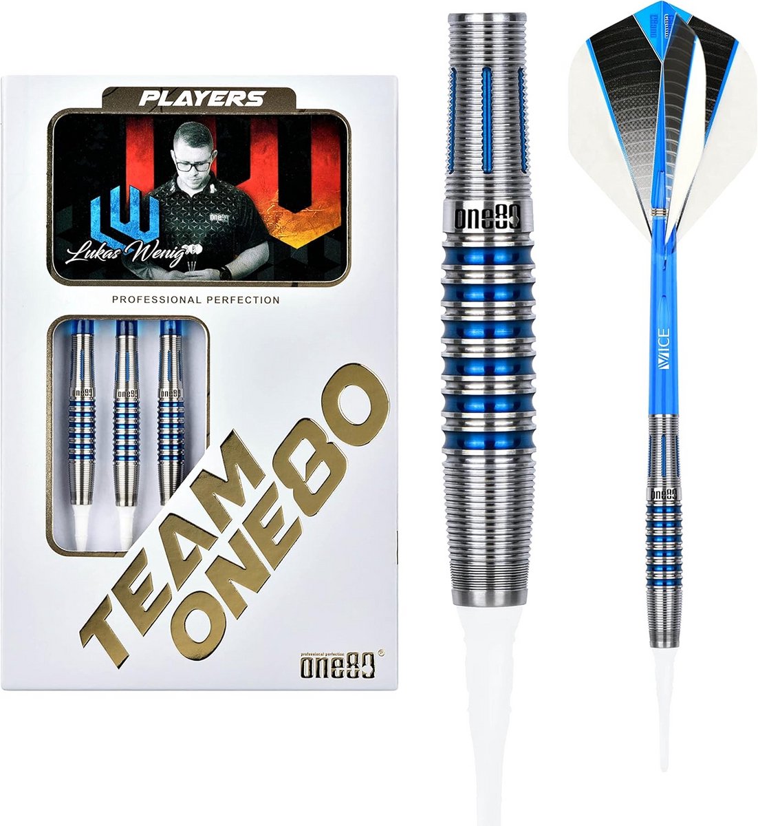 Professionele Softtip Dartpijlen 90% Tungsten - 20 Gram Dart Set