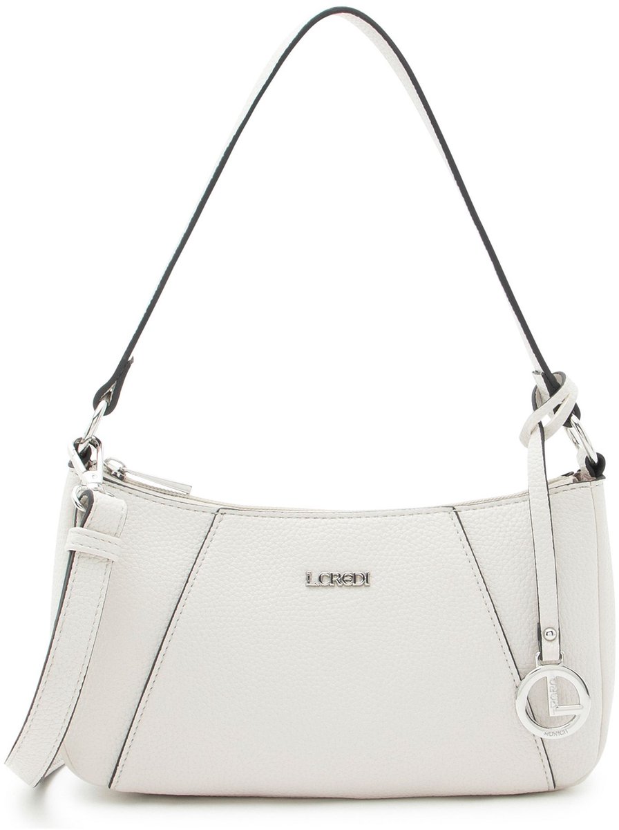 L.CREDI Michaela Schoudertas 25 cm - Dames - light gray