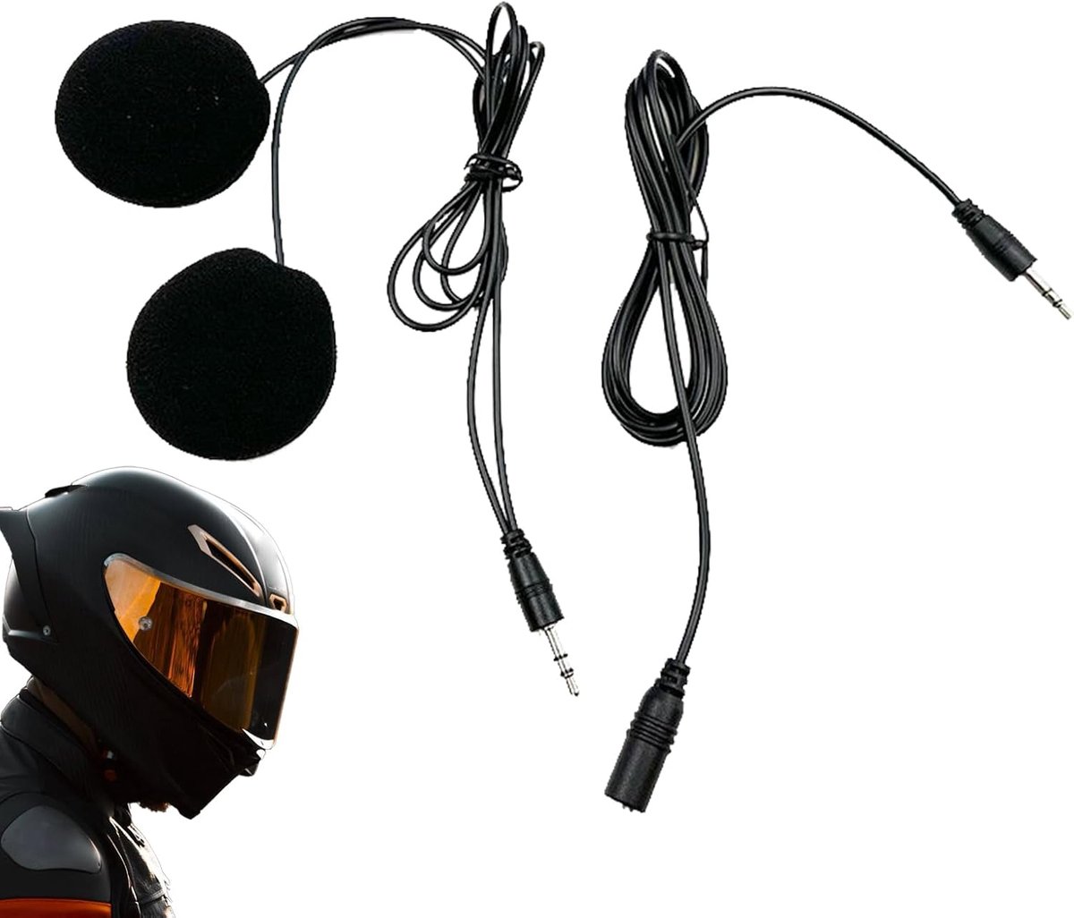 Helm Luidsprekers - Motorheadset - Outdoor Activiteiten - Handsfree Bellen - 4cm Diameter