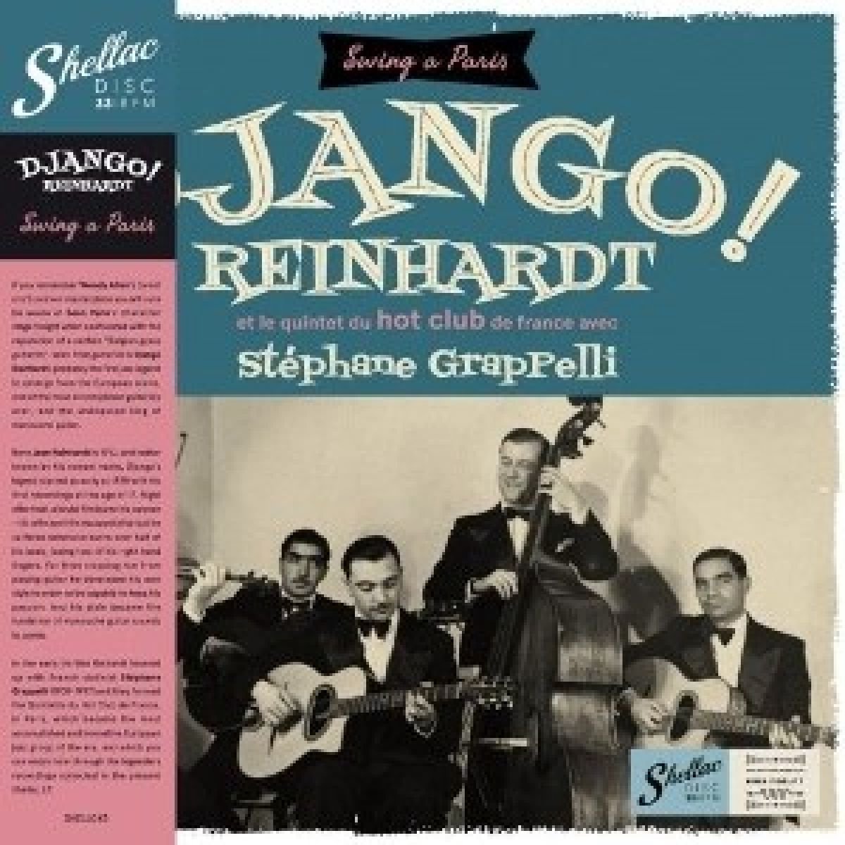 Django Reinhardt - Et Le Quintet Du Hot Club De France (LP)