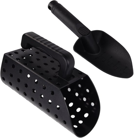 Metaaldetector Schop Set - Zandzeef Schop - Schatten Vinden - Wetenschappelijk Ontwerp - 28 x 14 x 12 cm - Grijs van Merkloos	 — afbeelding 5