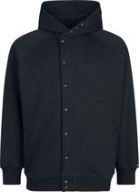 Gothicana Zwarte capuchon met raglanmouwen - Heren - L