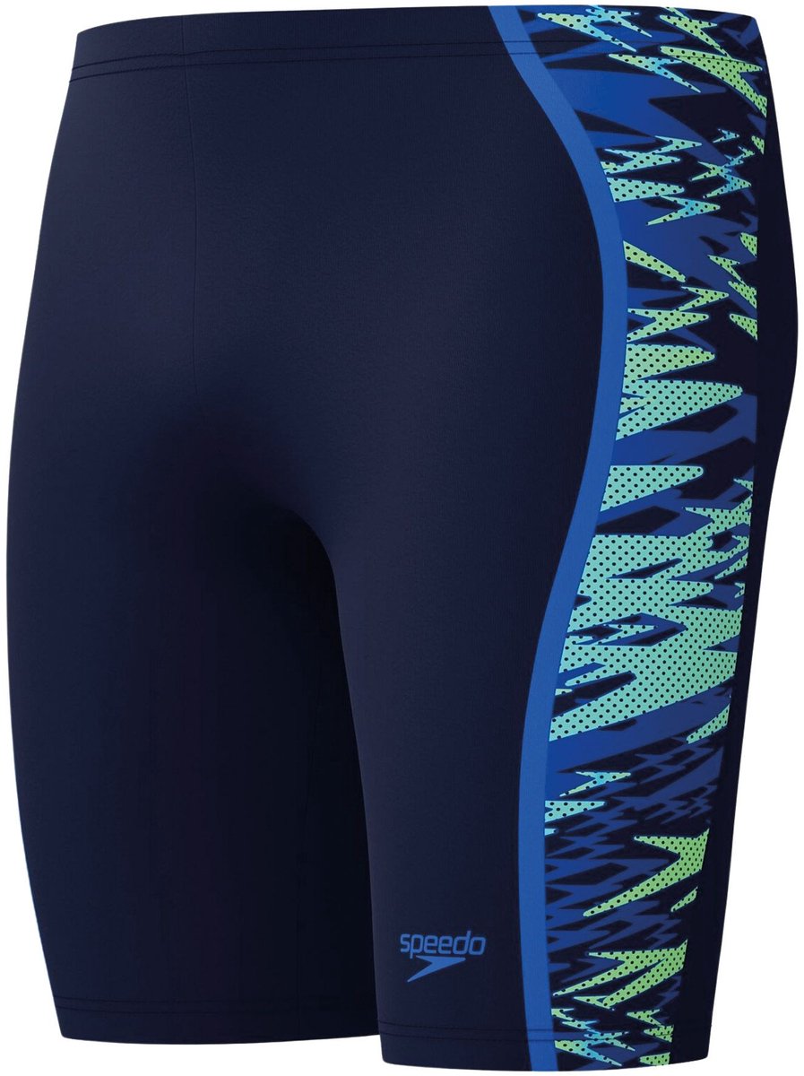 Speedo Printed Hyperboom Splice Jammer Heren - Maat M