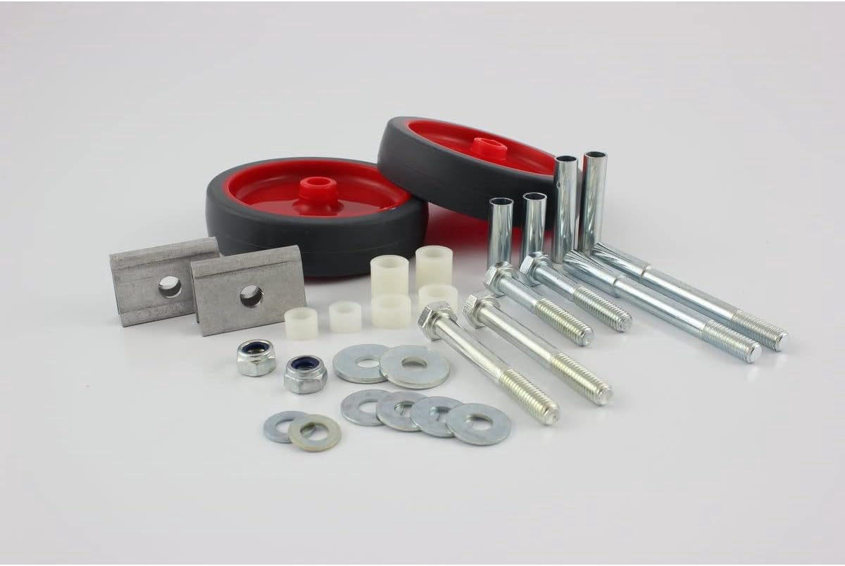 Set wandrollen voor trap of ladder onderdelen
