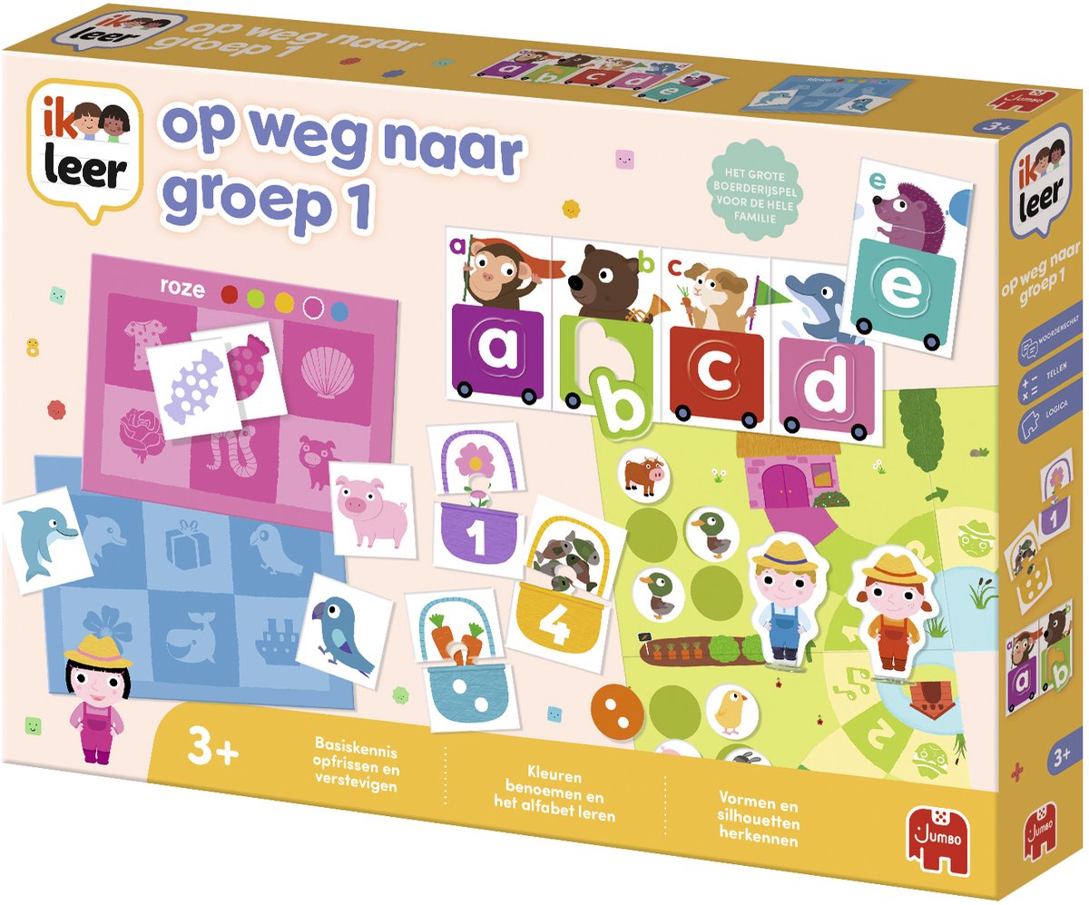 Jumbo - Ik Leer - Op Weg Naar Groep 1 - Educatief spel - Vanaf 3 jaar — afbeelding 12