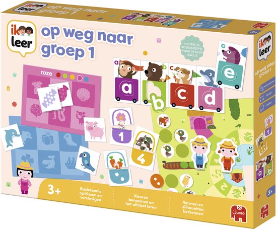 Jumbo - Ik Leer - Op Weg Naar Groep 1 - Educatief spel - Vanaf 3 jaar