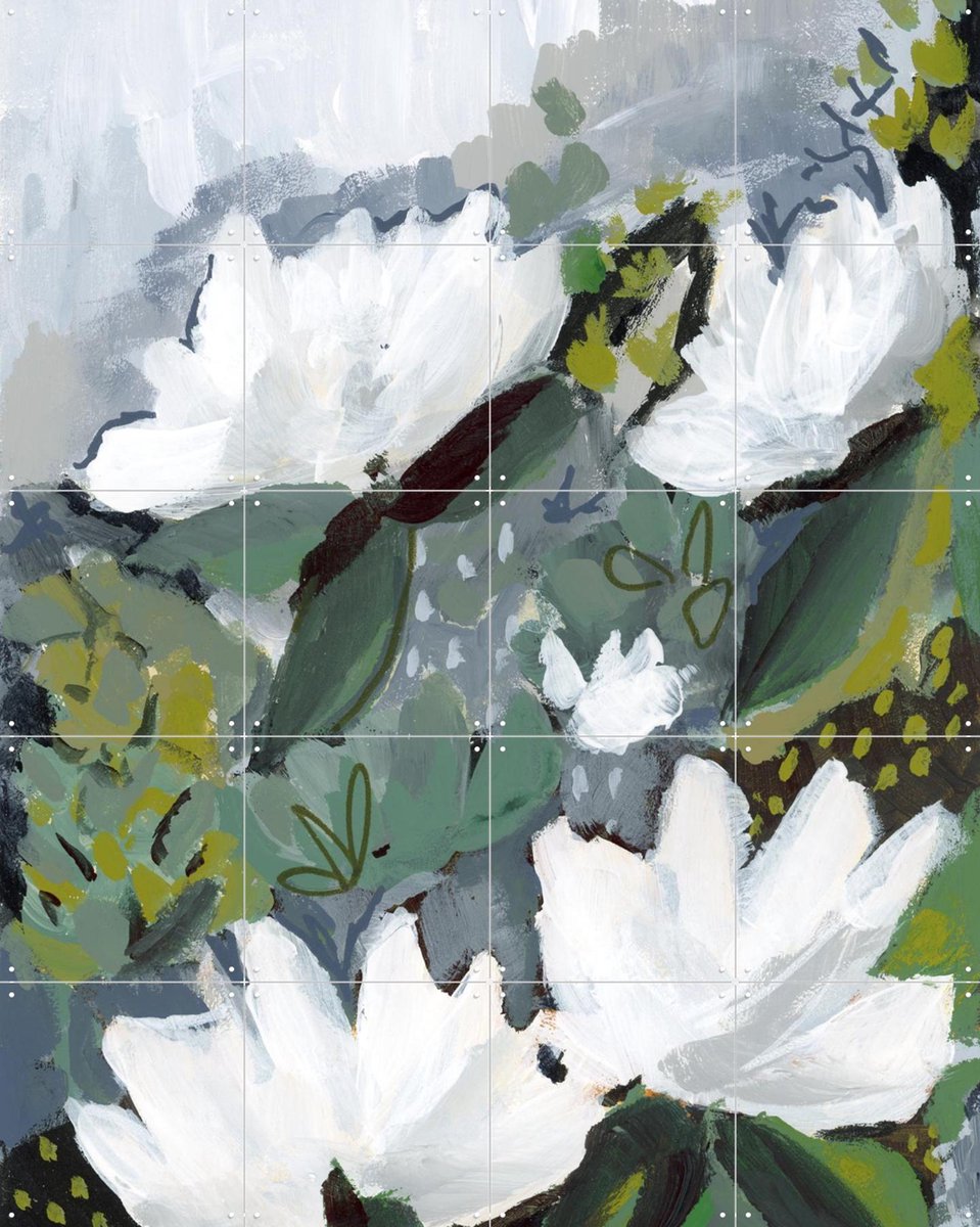 IXXI Cotswold Blossoms 1, Green Barn Studio - 80 x 100 cm - Gratis ophangtool - Grote wanddecoratie en posters