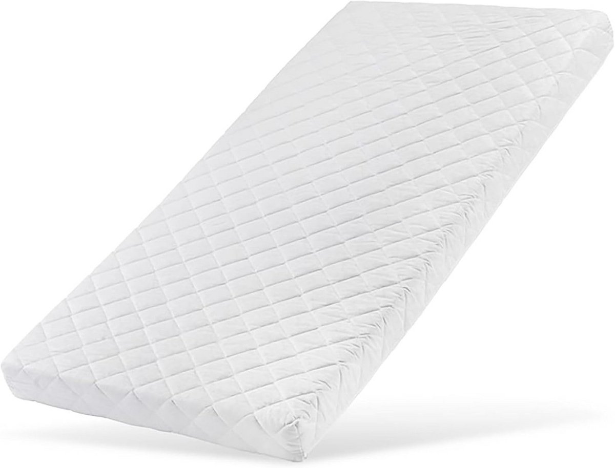 Kindermatras 80x160 cm met Molton en Afneembare Tijk