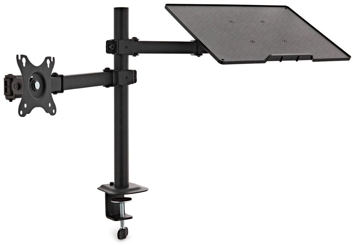 AVCOM Desk Clamp Monitor and Laptop Stand