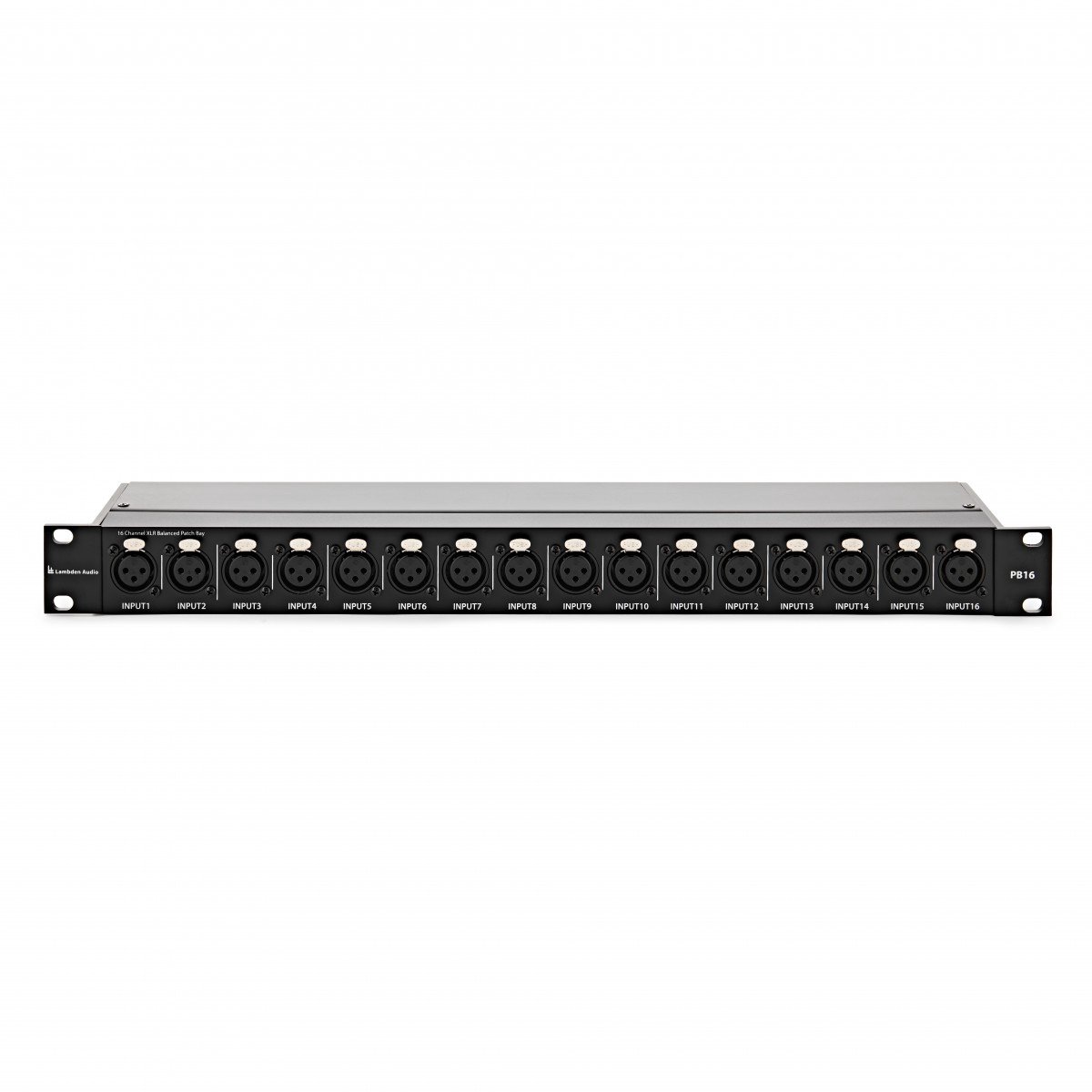 Lambden Audio PB16 XLR Patch Bay 16 kanalen