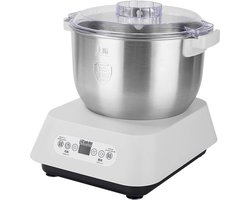 Aurixi® Deegmachine - Elektrische Deegmixer - Keukenmixer - 5L - Mengen en Rijzen- Wit - 31 cm x 26 cm x 30 cm