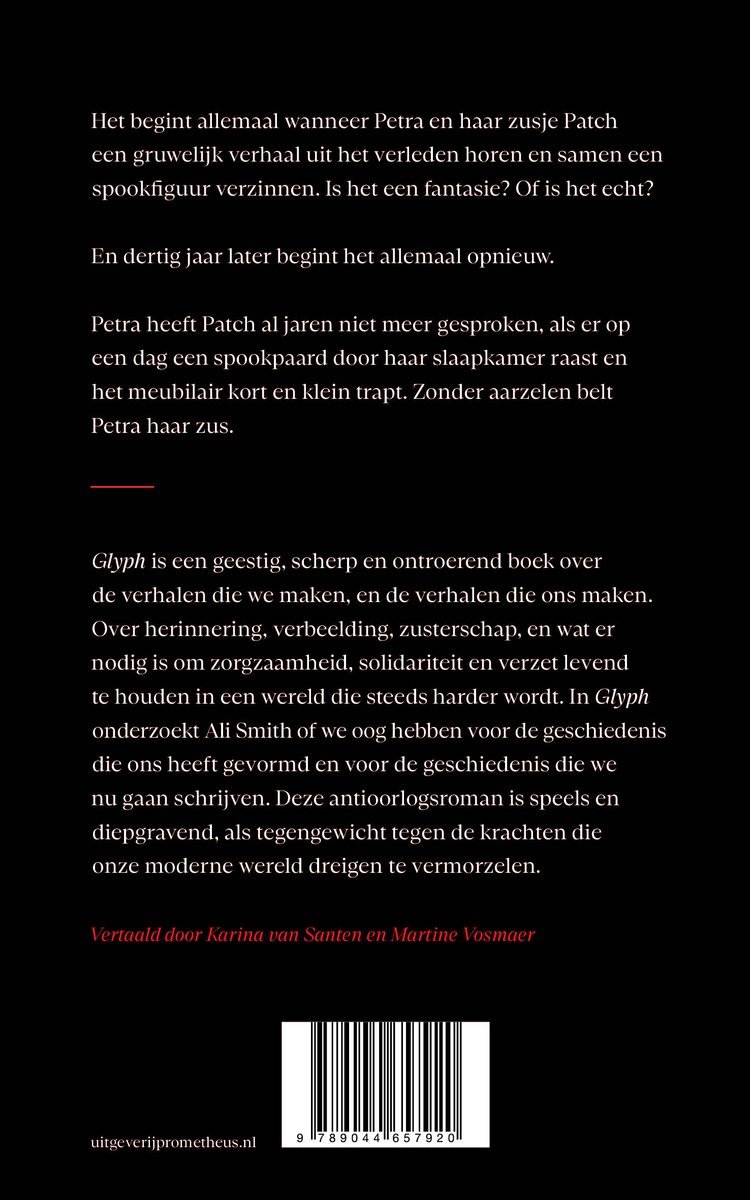 Glyph - back cover