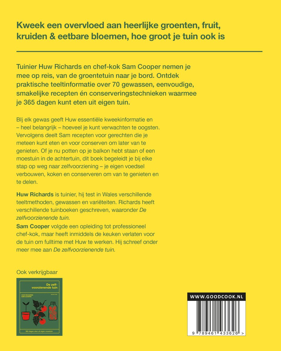 365 dagen eten uit eigen tuin — cadeau in Boeken - foto 2