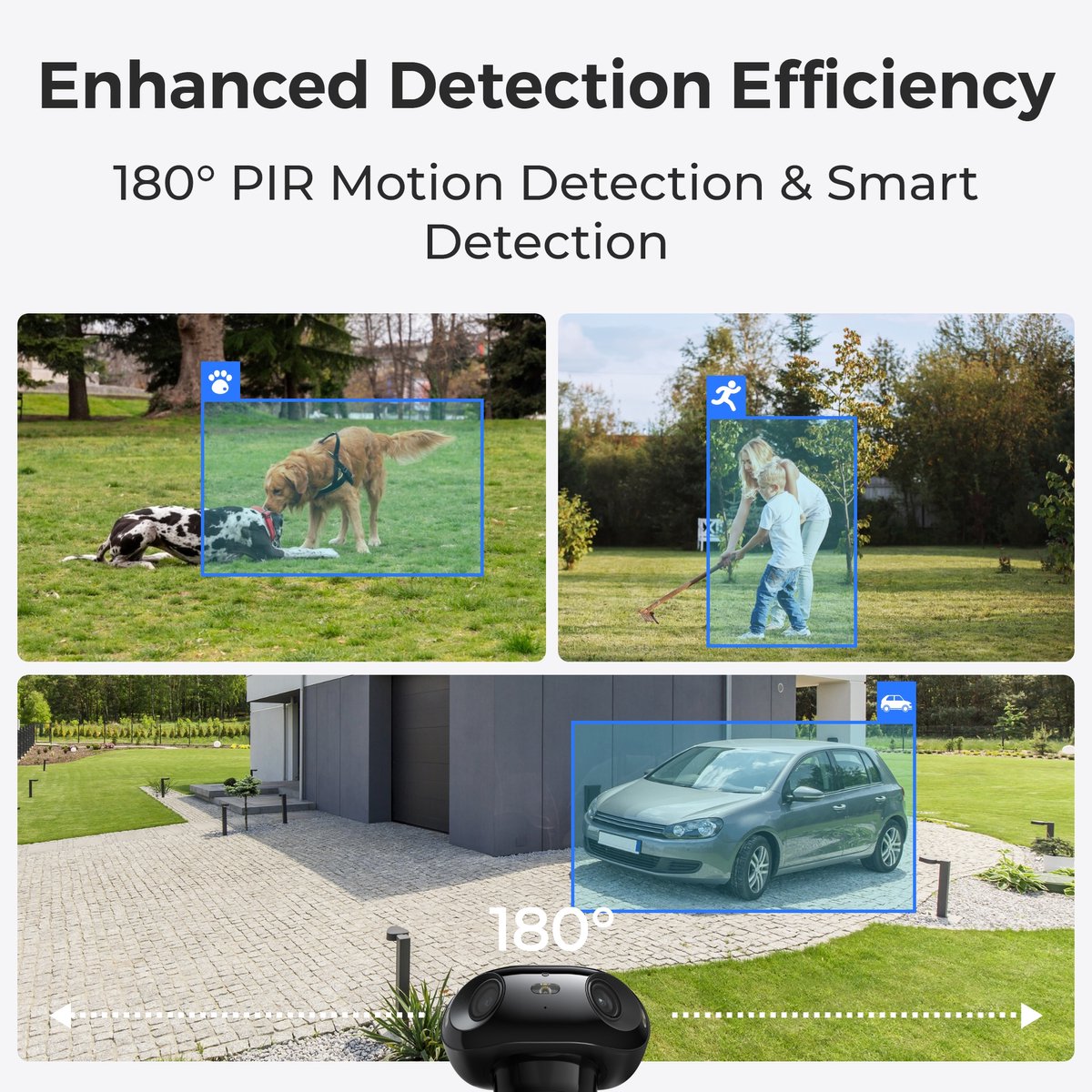 Reolink Argus 4 Pro Draadloze Beveiligingscamera 4K met Nachtzicht - afbeelding 3