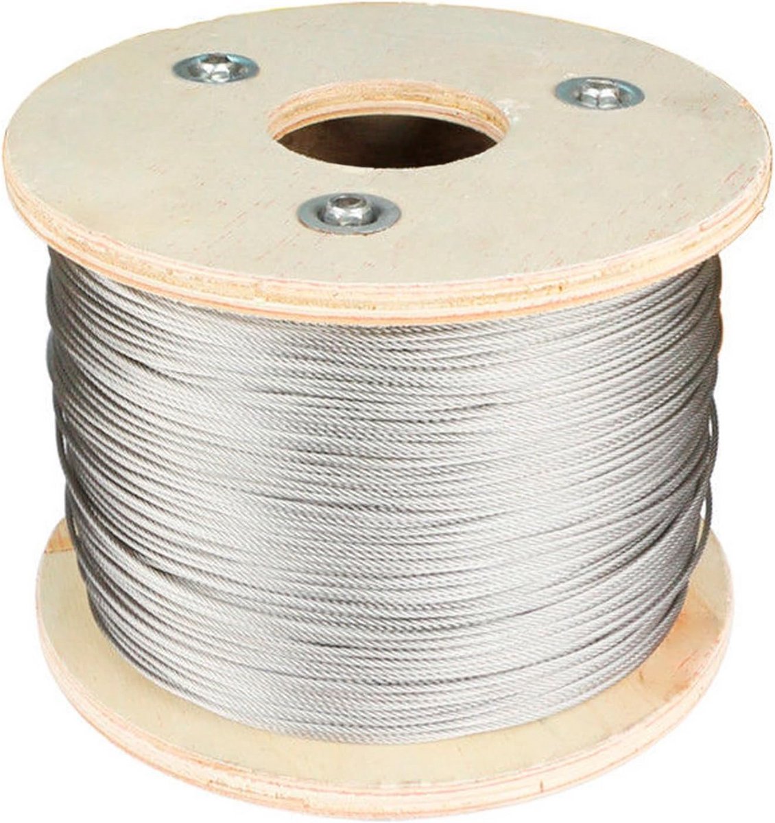 RVS Draadkabel 4mm V4A 7x7 voor Reling en Kabeltoepassingen