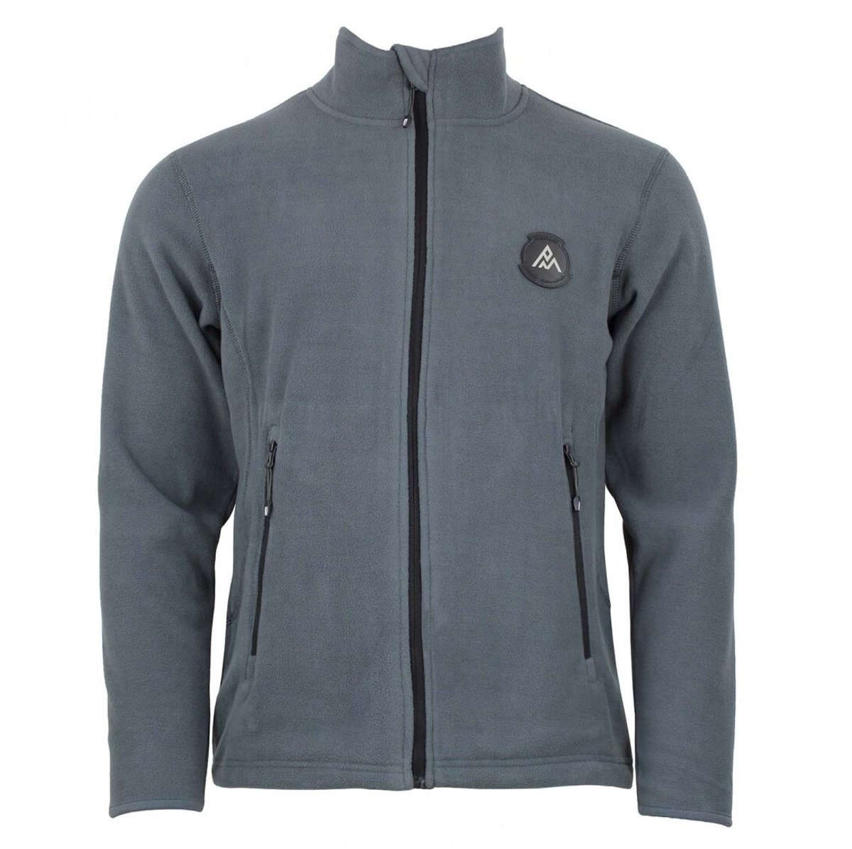 Fleece met volledige rits Peak Mountain Grijze Nacht