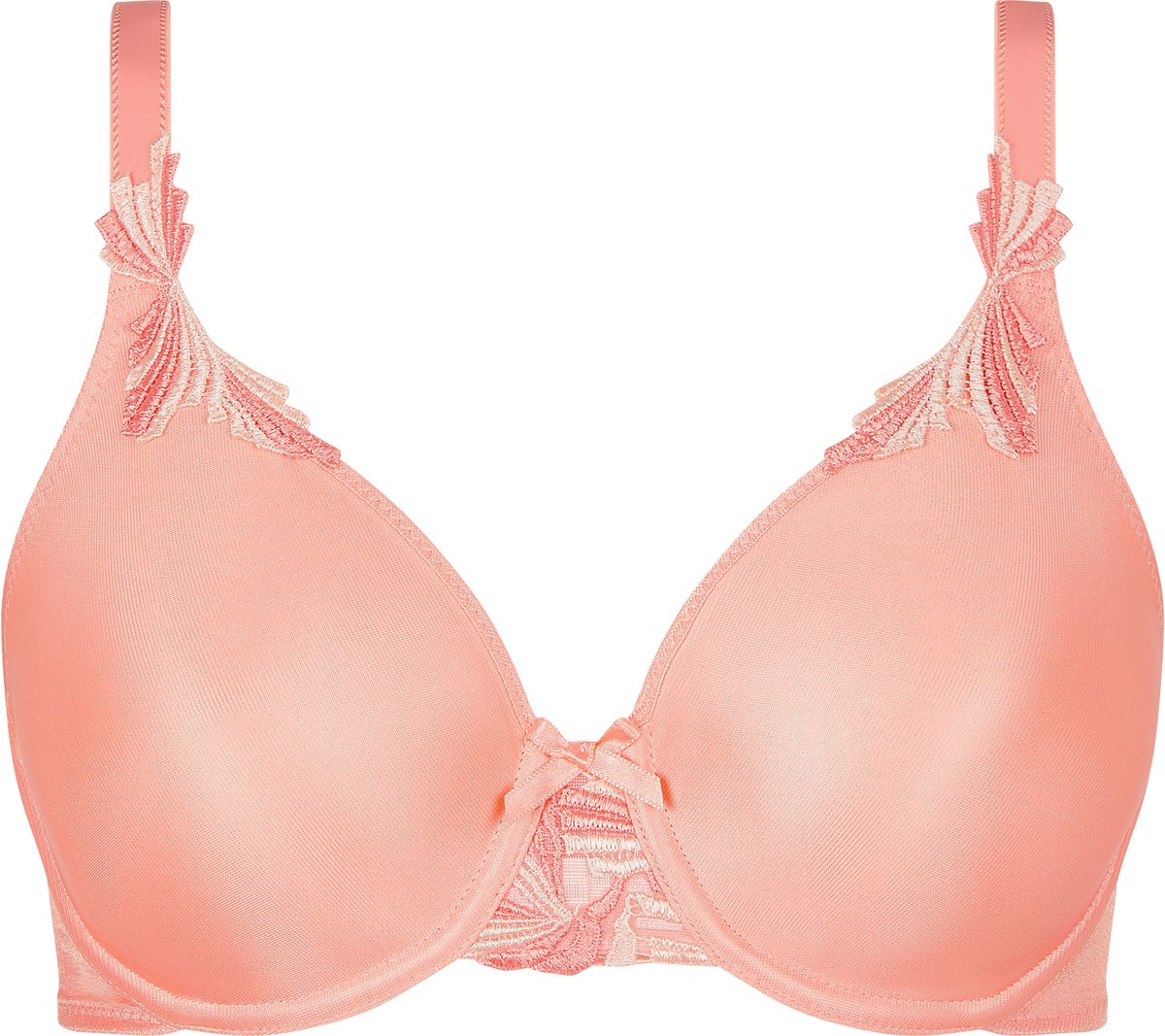 Chantelle Hedona Beugel BH - Naadloos - Volledige / full cups bh - Stevige klassieke bh - Minimizer BH - 70B - Roze