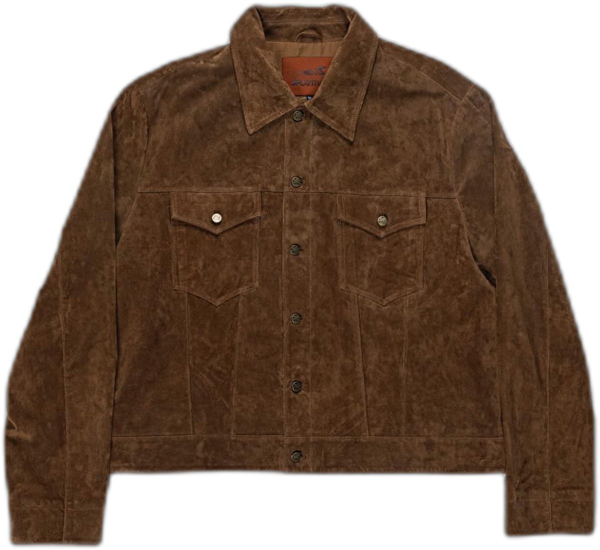 Jas Goodies Sportive Premium Kombu Real Suede Bruin