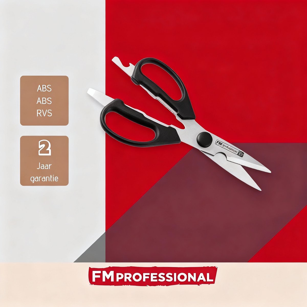 Multifunctionele keukenschaar 19 cm FM Professional Divers