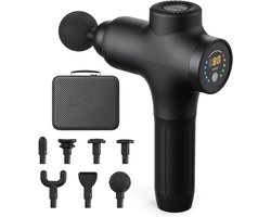 SCH® Massage Gun Professioneel - Massage Gun - Zwart - 18cm x 7cm x 25 cm