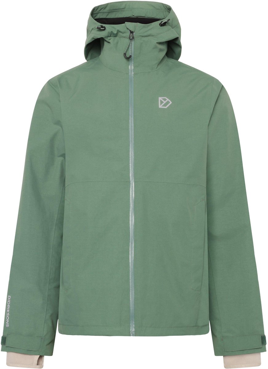 Hooded jacket Didriksons Trien Dark Moss