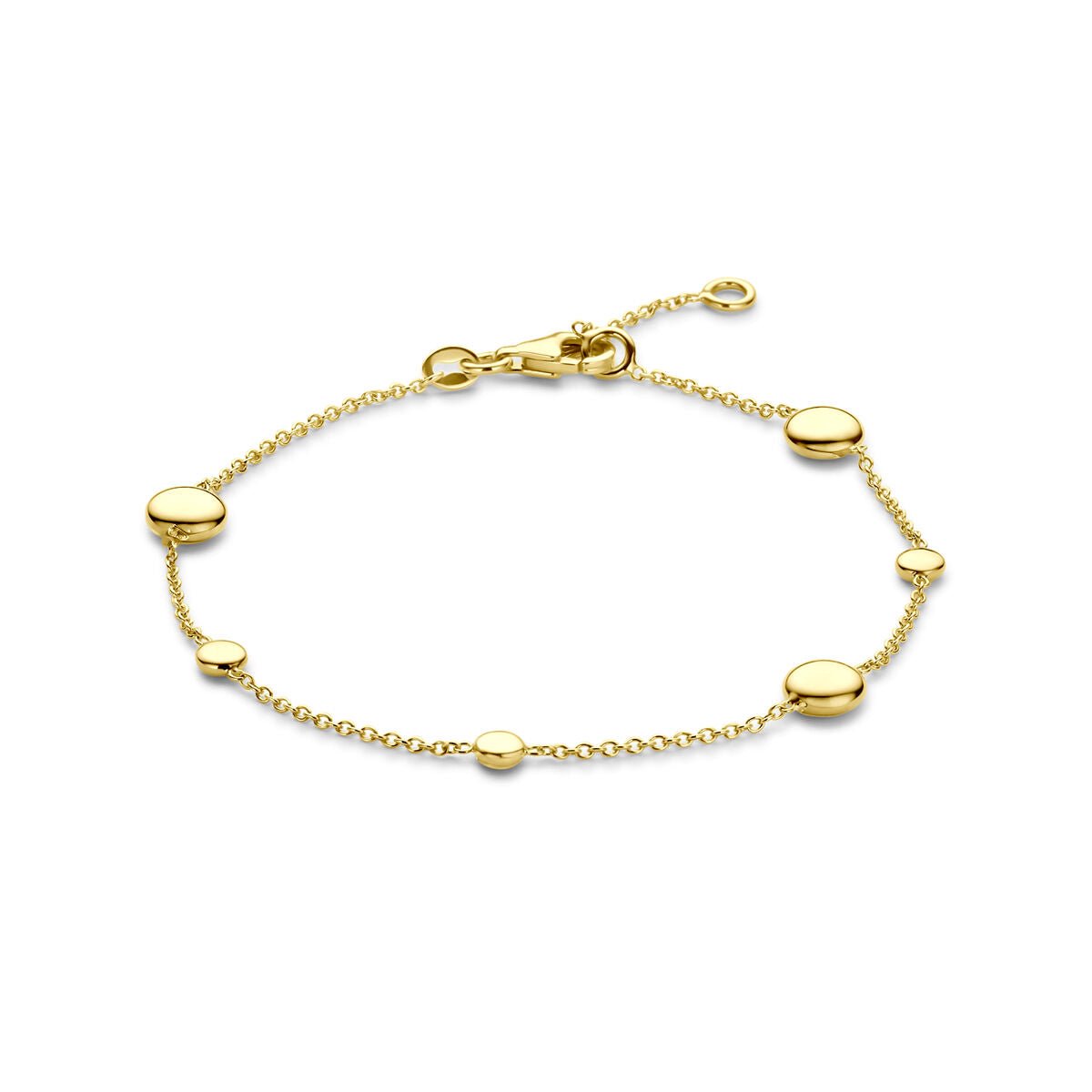 14K geelgouden armband 17 - 19 cm - 4034444