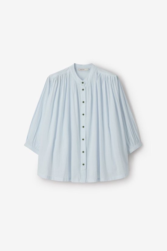 Lichtblauwe Blouse
