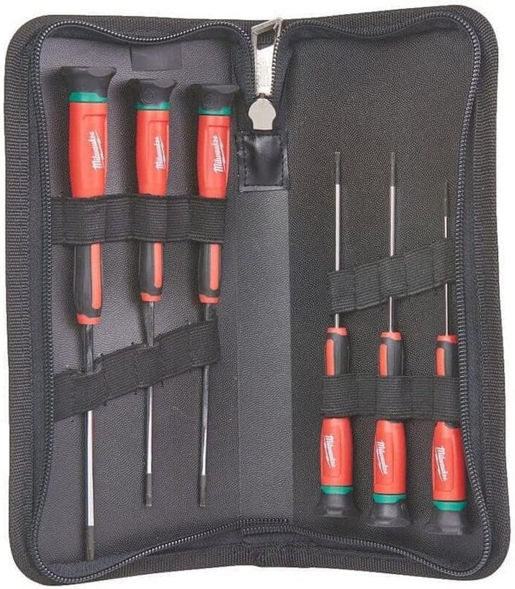 Set van 6 Precisie Schroevendraaiers voor Elektronica en Kleine Reparatie