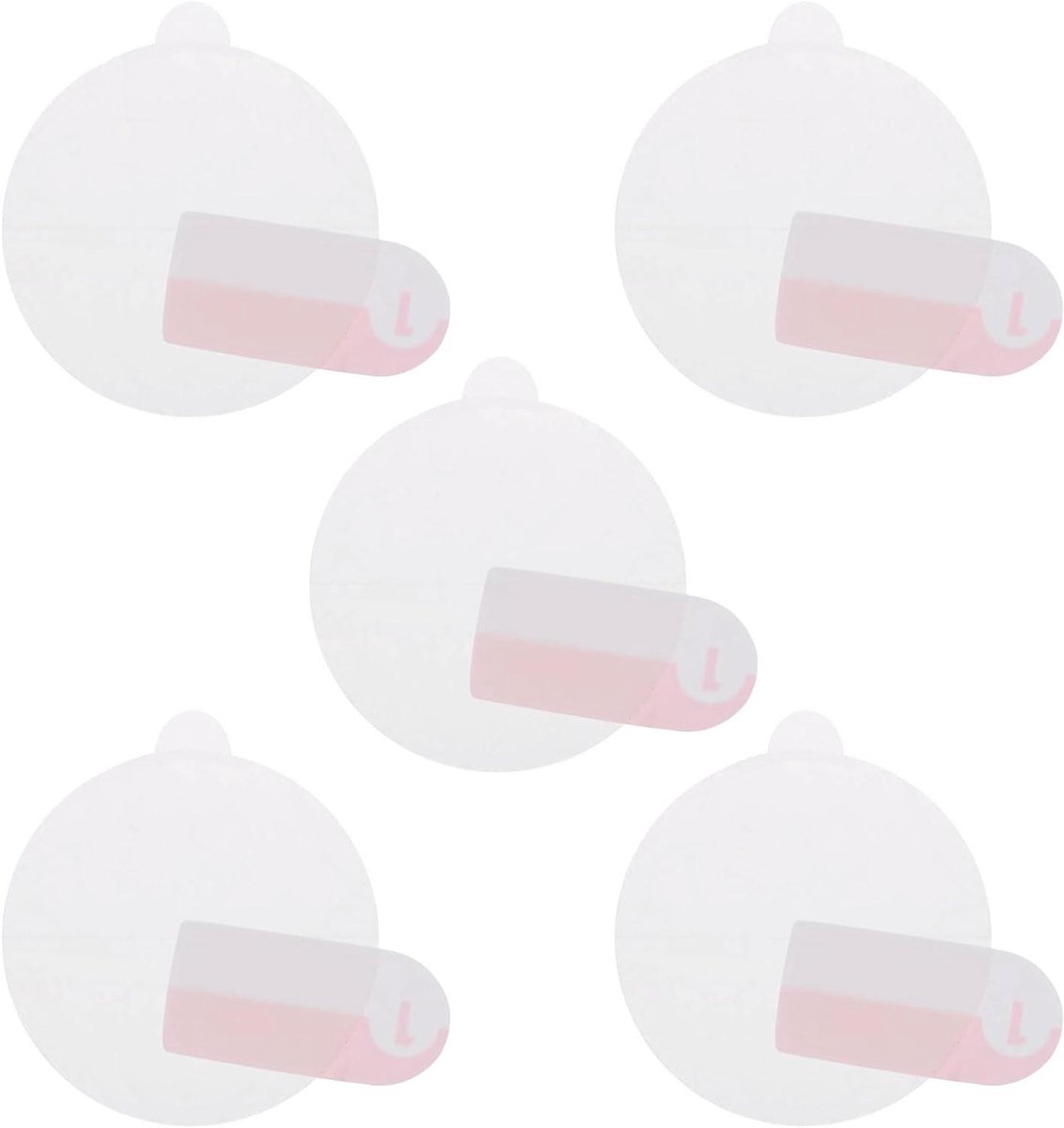 5 stuks beschermfolie voor horlogeglas, 25 mm, anti-blauw licht, TPU, anti-kras, waterdicht, universeel, ronde smartwatch-beeldschermbeschermfolie - Compatibel voor horloges - Transparant - Bescerming - Horlogeaccessoire