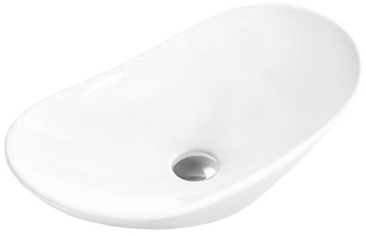 Mexen Gabi opzetwaskom 61 x 36 cm, wit - 21716100