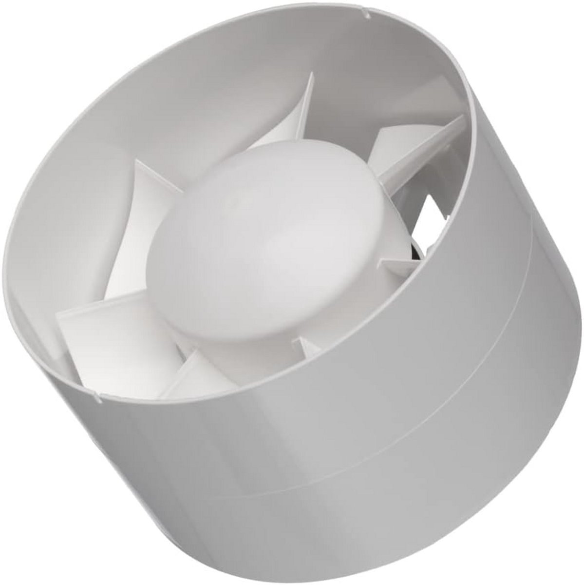 Stille Inschuif Ventilator met Timer - Ø125mm Luchtventilator voor Ventilatiekanaal