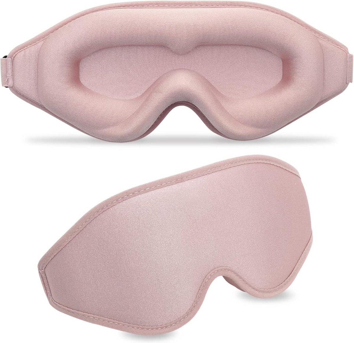 3D-gevormd slaapmasker voor ultieme lichtblokkade en comfortabele nachtrust