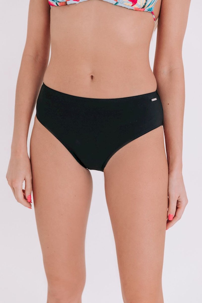 BOMAIN - ladies brief hipster - Bikini broek dames - Zwart, wit