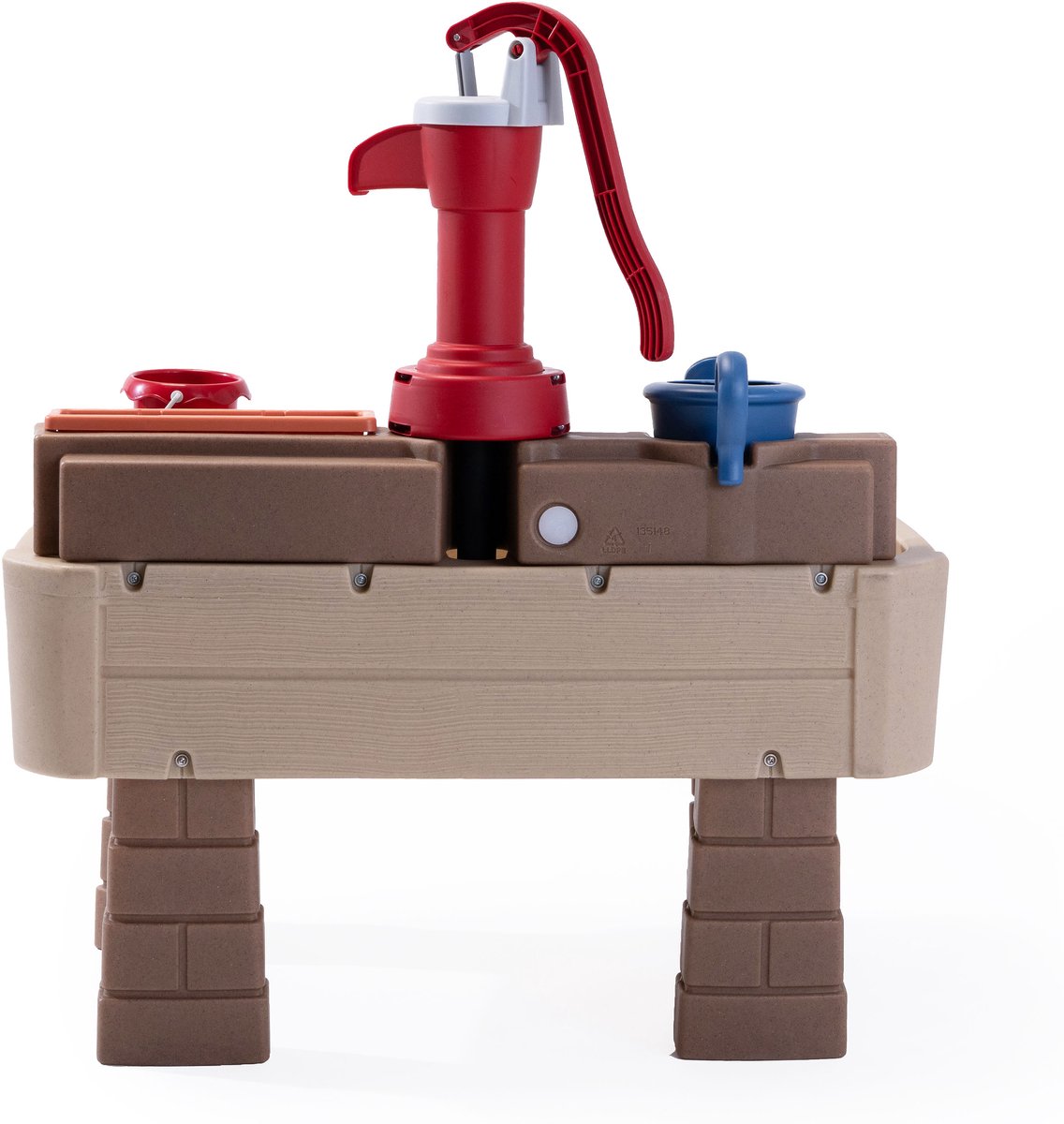 Step2 Pump & Splash Discovery Watertafel – Met waterpomp en 8 accessoires – Waterspeeltafel voor peuters – Buiten speelgoed vanaf 2 jaar – Activiteitentafel met water voor de tuin / buiten — afbeelding 13