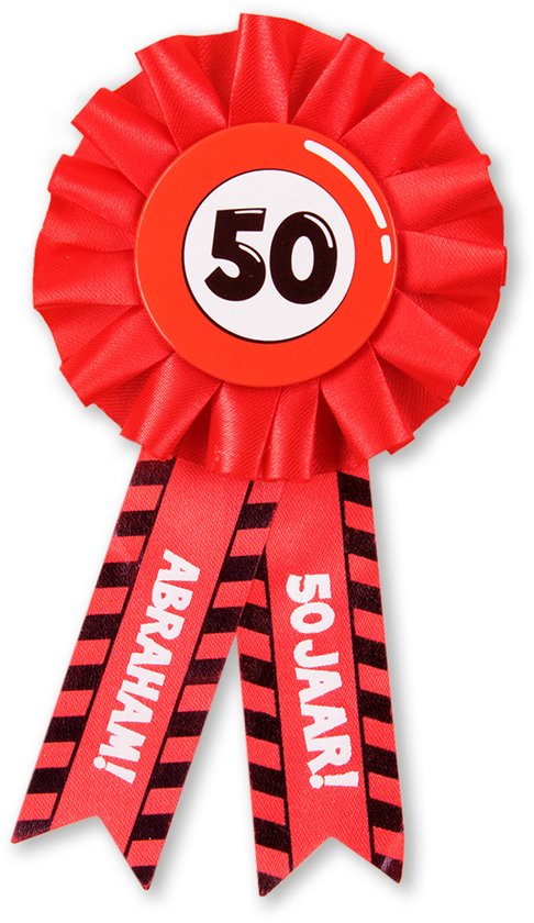 Rozet 50 jaar Abraham