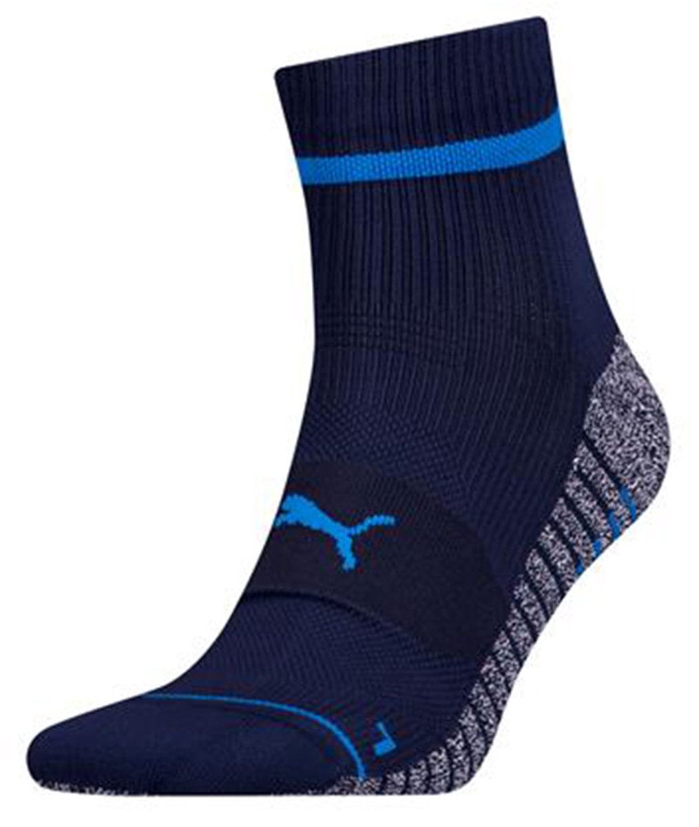 Puma 3-Pack Strakke Sportsokken Verstevigde Pasvorm Heren Dames marine – 181005001 Blauw